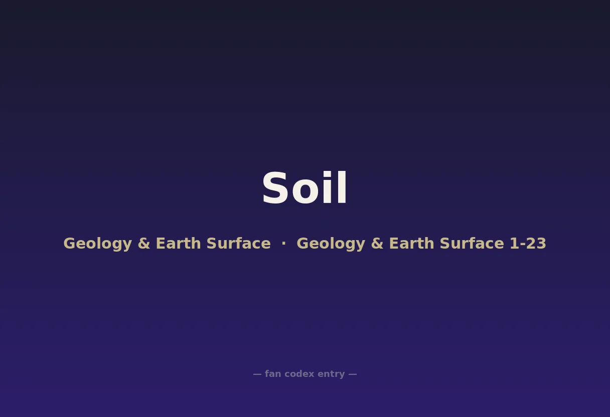 Soil